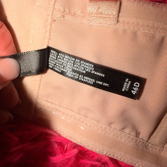 Torrid Push Up Strapless Beige Bra With Lace-
Size 46D - Picture 10 of 11